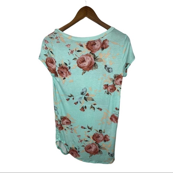 Mint Rose Top Size Small - Picture 2 of 5